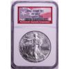 Image 1 : 2000 $1 American Silver Eagle Coin NGC MS69