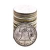 Image 2 : Roll of (20) Brilliant Uncirculated 1956 Franklin Half Dollar Coins