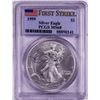 Image 1 : 1999 $1 American Silver Eagle Coin PCGS MS68 First Strike