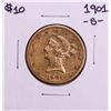 Image 1 : 1901-S $10 Liberty Head Eagle Gold Coin