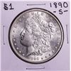 Image 1 : 1890-S $1 Morgan Silver Dollar Coin