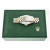 Image 9 : Rolex Men's Two Tone MOP Diamond Datejust Wristwatch Oyster Perpetual With Rolex Box