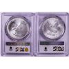 Image 2 : Lot of 2021-(S) & (W) Type 2 $1 American Silver Eagle Coins PCGS MS69 First Strike