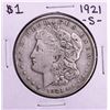 Image 1 : 1921-S $1 Morgan Silver Dollar Coin