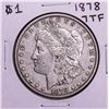 Image 1 : 1878 7TF $1 Morgan Silver Dollar Coin