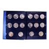 Image 2 : Complete Set of 1921-1935 $1 Peace Silver Dollar Coins in Whitman Album