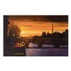 Image 1 : Behrens (1933-2014) "Twilight On The Seine Ii" Limited Edition Giclee On Canvas