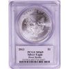 Image 2 : 2013 $1 American Silver Eagle Coin PCGS MS69 First Strike Mercanti Signature