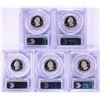 Image 2 : 2012-S Silver Proof National Parks Quarter (5) Coin Set PCGS PR69DCAM First Strike