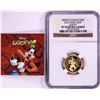 Image 1 : 2014 $25 Proof Niue Disney Goofy Gold Coin NGC PF70 Ultra Cameo