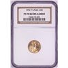 Image 1 : 1992-P $5 Proof American Gold Eagle Coin NGC PF70 Ultra Cameo