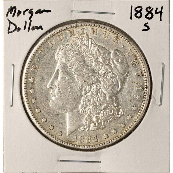 1884-S $1 Morgan Silver Dollar Coin