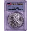 Image 1 : 2001 $1 American Silver Eagle Coin PCGS MS68 First Strike