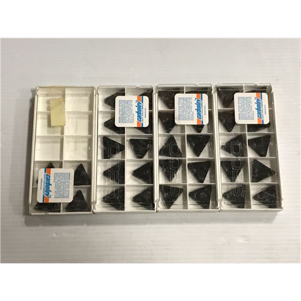 Lot of (34) Seco #TNGN220412 570 Carbide Inserts