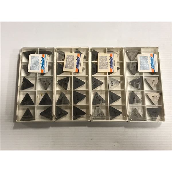 Lot of (39) Seco #TPGN220412F K20 Carbide Inserts