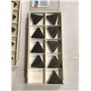 Image 2 : Lot of (39) Seco #TPGN220412F K20 Carbide Inserts