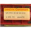 Image 3 : Lot of (66) Sandvik #WCMX 03 02 08 R-53 Carbide Inserts