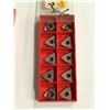 Image 8 : Lot of (69) Sandvik Misc. Carbide Inserts
