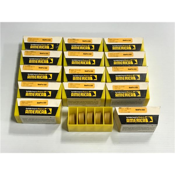 Lot of (70) Newcomer #DWG-H164B Carbide Insert