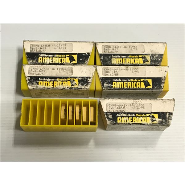 Lot of (45) Newcomer #CNMG-644EN-4A-11953 Carbide Insert