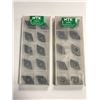 Image 2 : Lot of (83) NTK Misc. Carbide Insert