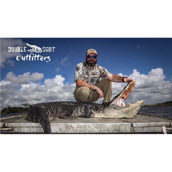 Double Shot Outfitters - Gator Hunt in Southwest Louisiana