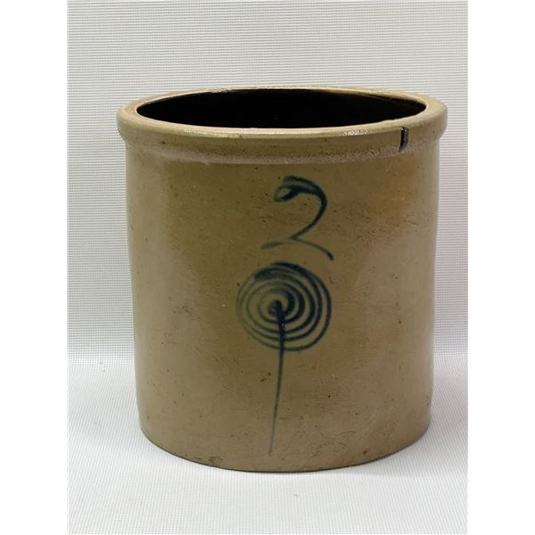 Red Wing 2 Gallon "Bee Sting" Crock Antique/Vintage (see description)