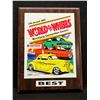 Image 1 : Winnipeg Convention Centre World of Wheels "Best" Plaque 2001 12x9"