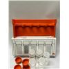 Image 4 : Andre Morin Canada IPL Acrylic Spice Rack Wall Mount in box 13x5.5" 3"D