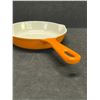 Image 2 : Cousances France Cast Iron Enamel Frying Pan (see description)