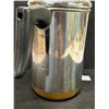 Image 3 : Vintage 18-8 Stainless Steel Coffee Percolator Approx: 9"T & 8"W