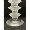 Image 3 : iittala Festivo Timo Sarpaneva Five Ring Candle Holder Approx: 8.5"T 3.5"W