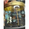 Image 4 : Mid Century Libbey David Douglas Turquoise/Gold Pinecone 1 Qt Pot & 2 Glasses