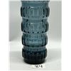 Image 2 : Mid Century Heavy Thick Glass Vase Approx: 8.5"T 2.75"W