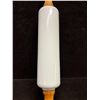 Image 2 : Vintage Opaque / Milk Glass Rolling Pin (Approximately 17.5")