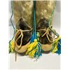 Image 2 : First Nations Footwear Mukluks (Foot approx: 10.25x4" & 14"T)
