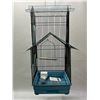 Image 1 : Large Bird Cage /  Birdhouse  Approx: 14x16" & 32"T