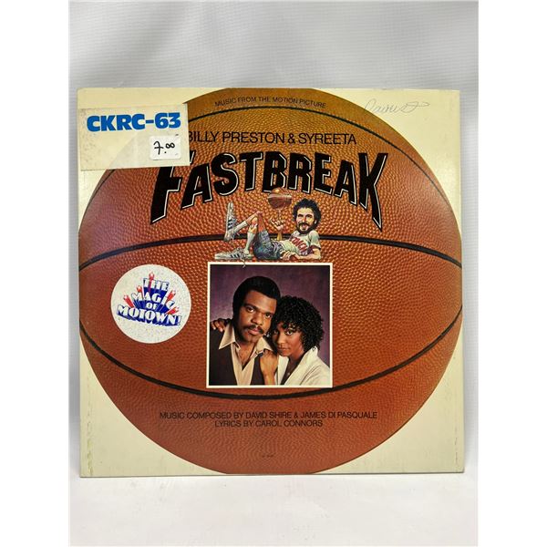 Fastbreak Soundtrack 12" Vinyl LP Record