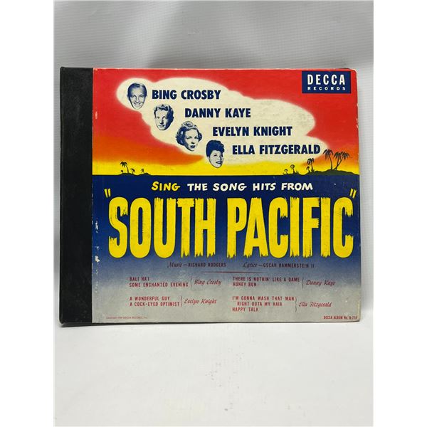 Sing The Song Hits From the South Pacific 4 Record Set Crosby / Fitzgerald etc.