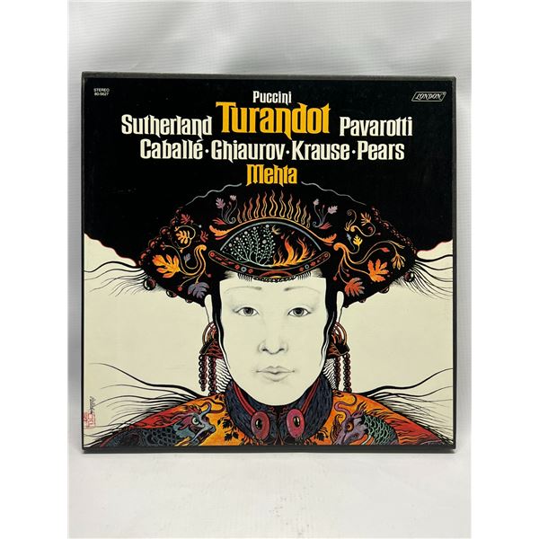 Turandot 3 LP Box set w/book
