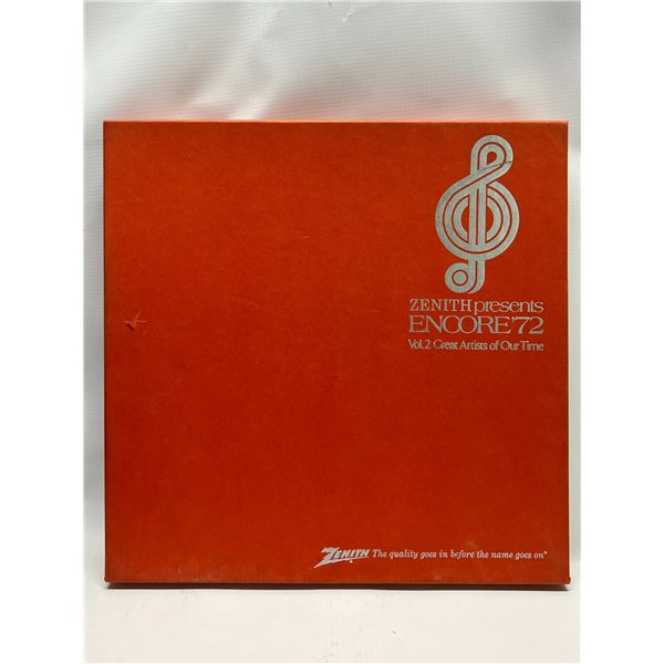 Zenith Presents Encore '72 Volume 2 (9 Lp box set)