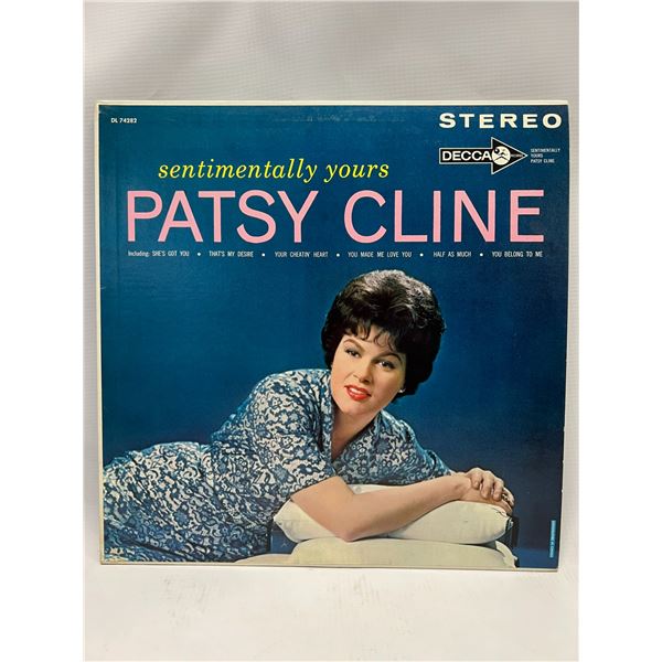 Patsy Cline - Sentimentally Yours 12" Vinyl LP Record