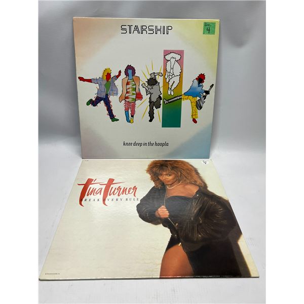 Tina Turner / Starship 12" Vinyl LPs Records