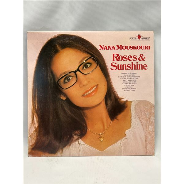 Nana Mouskouri - Roses & Sunshine 12" Vinyl LP Record