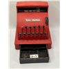 Image 5 : Vintage Metal Tom Thumb Cash Register Toy Approx: 7.5x7.5" & 6.5"D