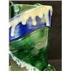 Image 2 : Abstract Studio Slab Pottery Vase Approx: 8.25"T 6"W