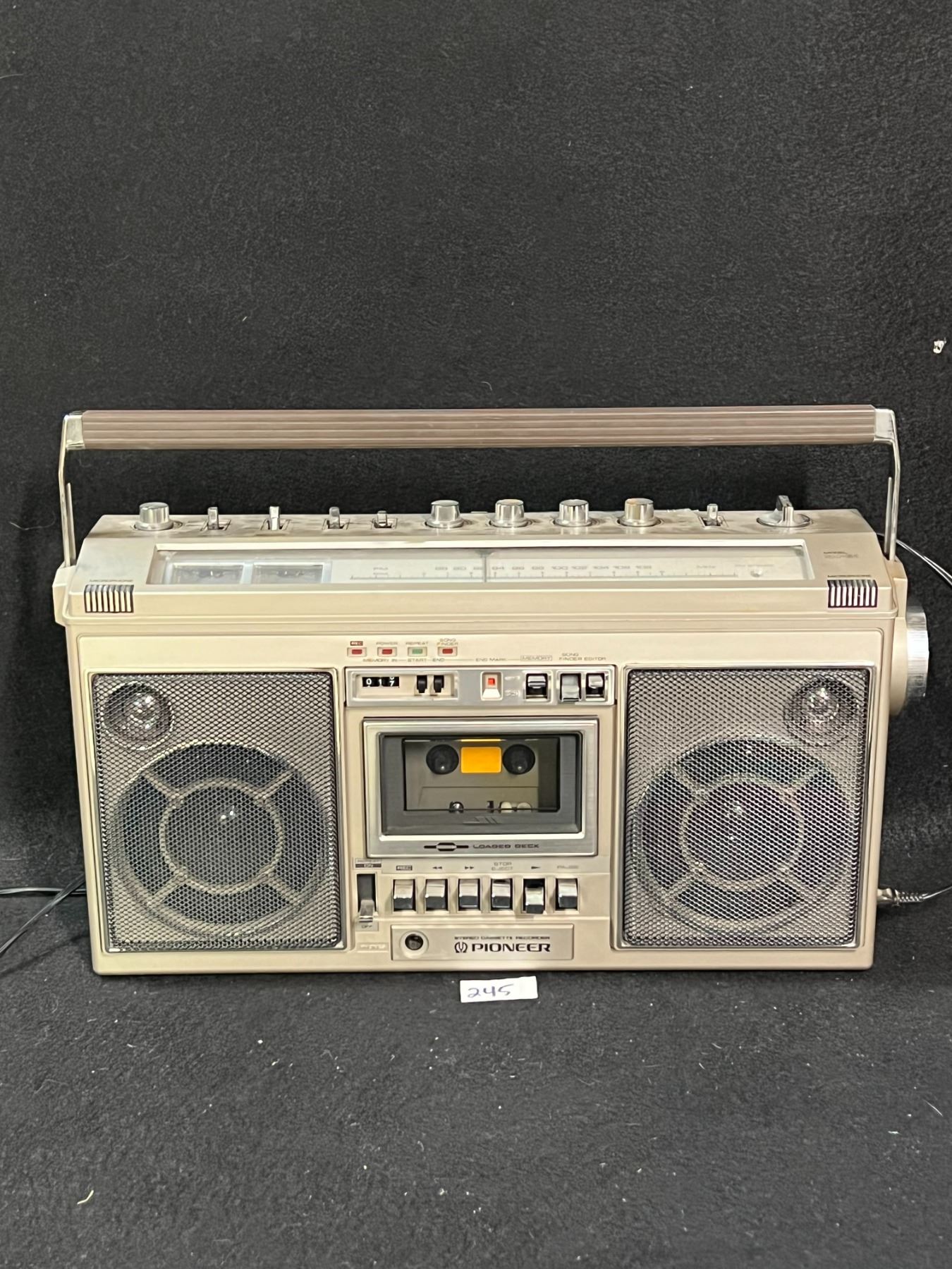 Vintage Pioneer SK31 Boombox Stereo Cassette Recorder (see description)