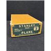 Image 1 : Vintage Stanley Plane Planer Box - Box ONLY (one corner split) About 9.5x5.75"