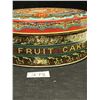 Image 4 : Vintage Round Wonder Fruit Cake Tin - Wonder Bread Appr: 8.5x3.5"