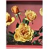 Image 2 : Vintage Decorative Floral Serving Tray Approx: 14.25x8.75"